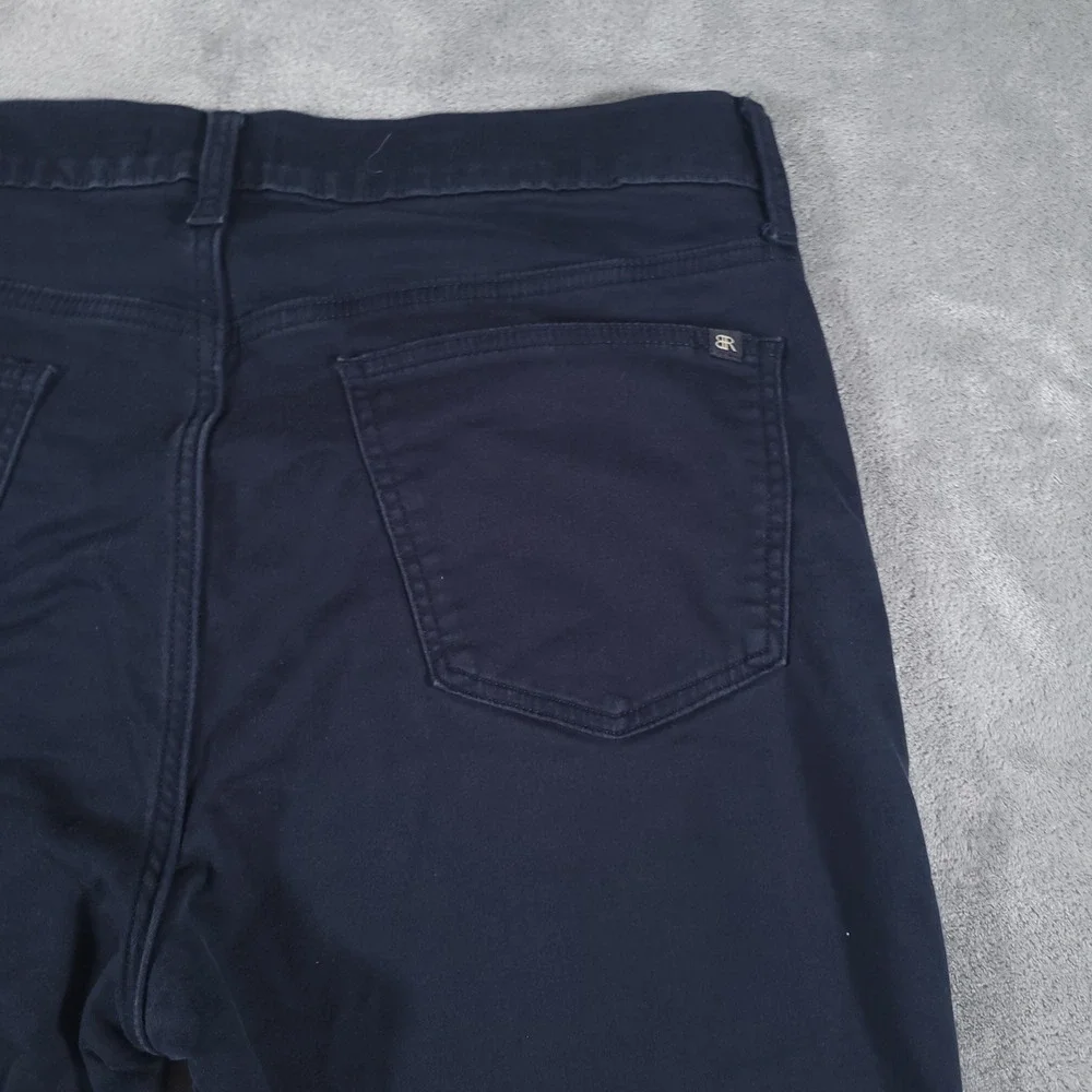 Banana Republic Pants Mens 36x30 Navy Blue 5 Pocket Cotton Stretch Chino Casual